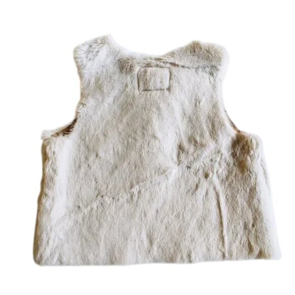 Zara Baby Girl Faux Fur Vest Size 2-3T - Picture 6 of 9